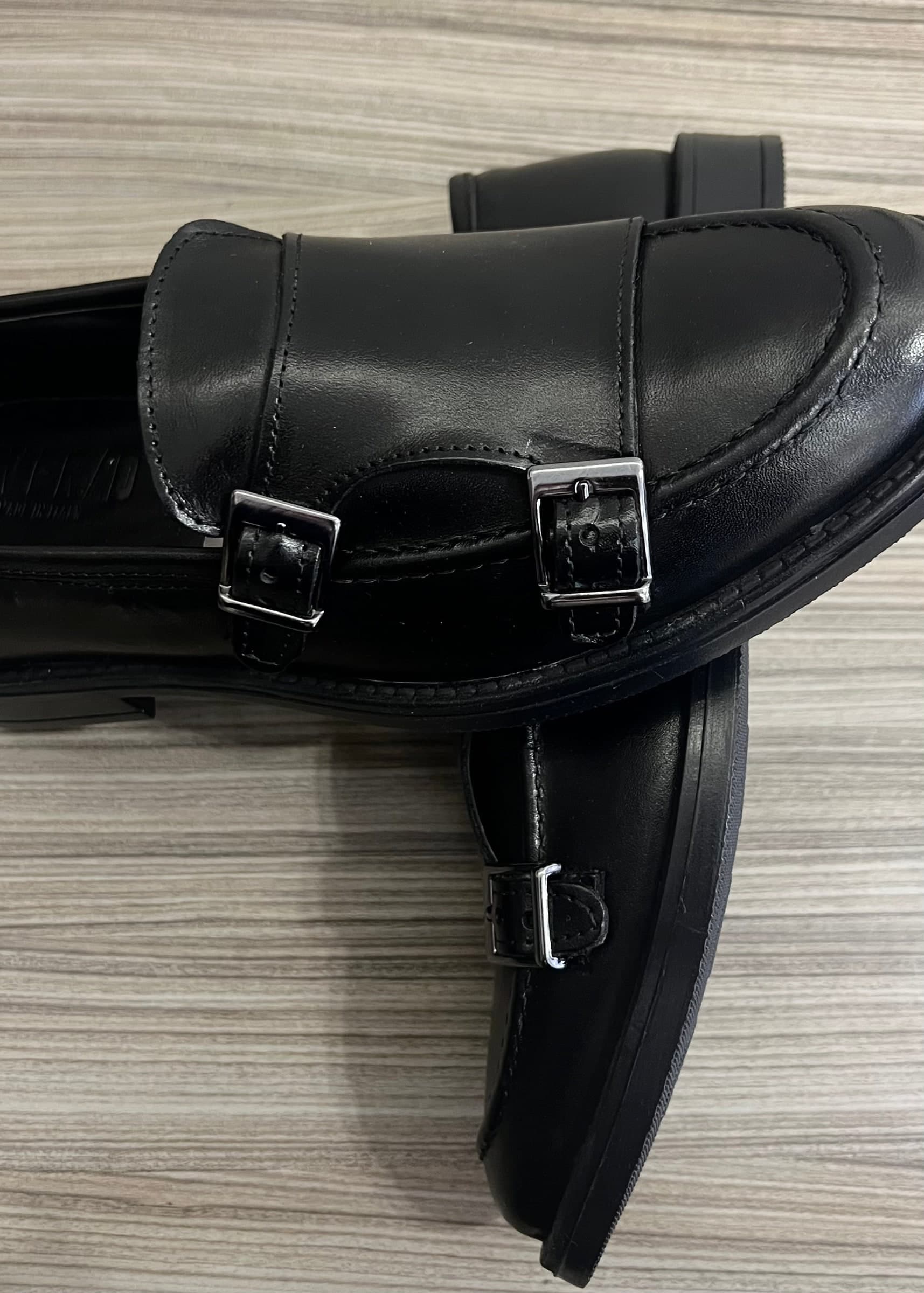 SLIP-ON C/FIBBIE PELLE - 5
