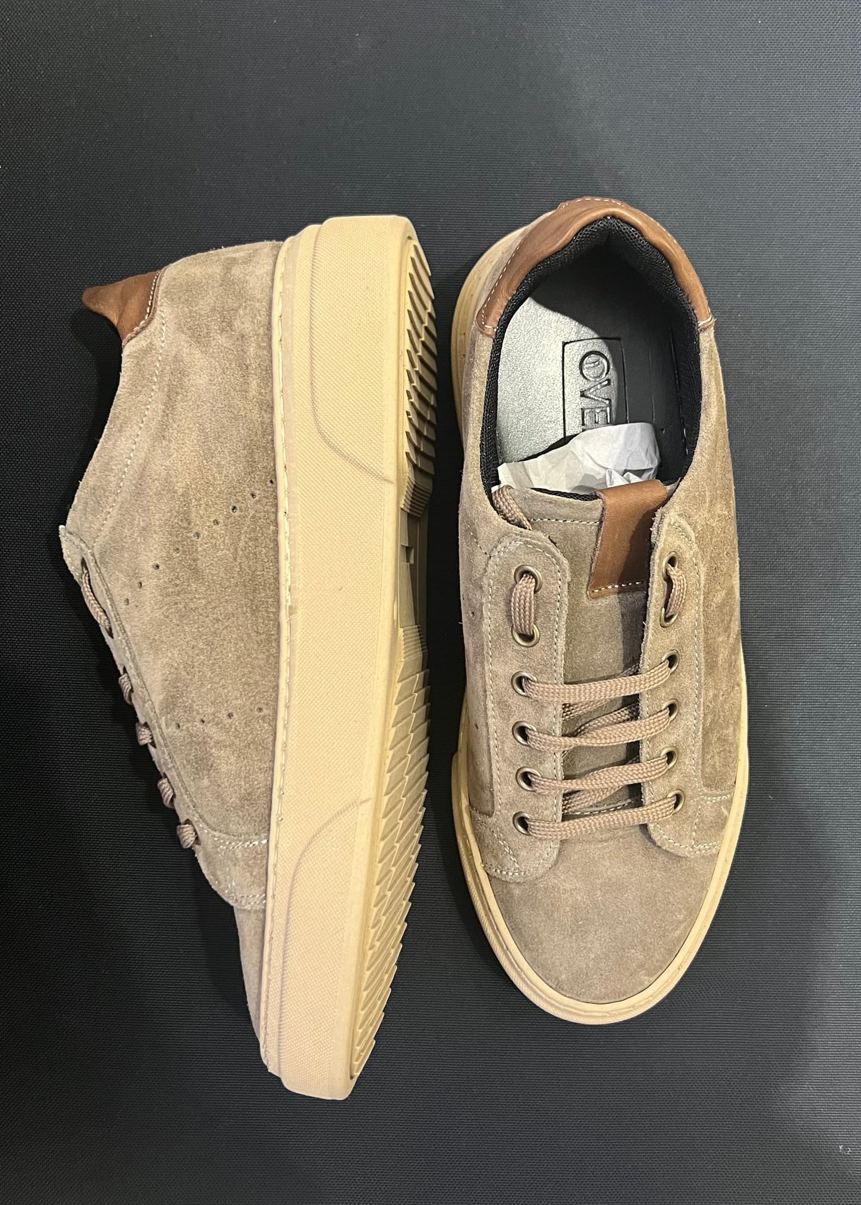 SNEAKER BASSA  CAMOSCIO - 2