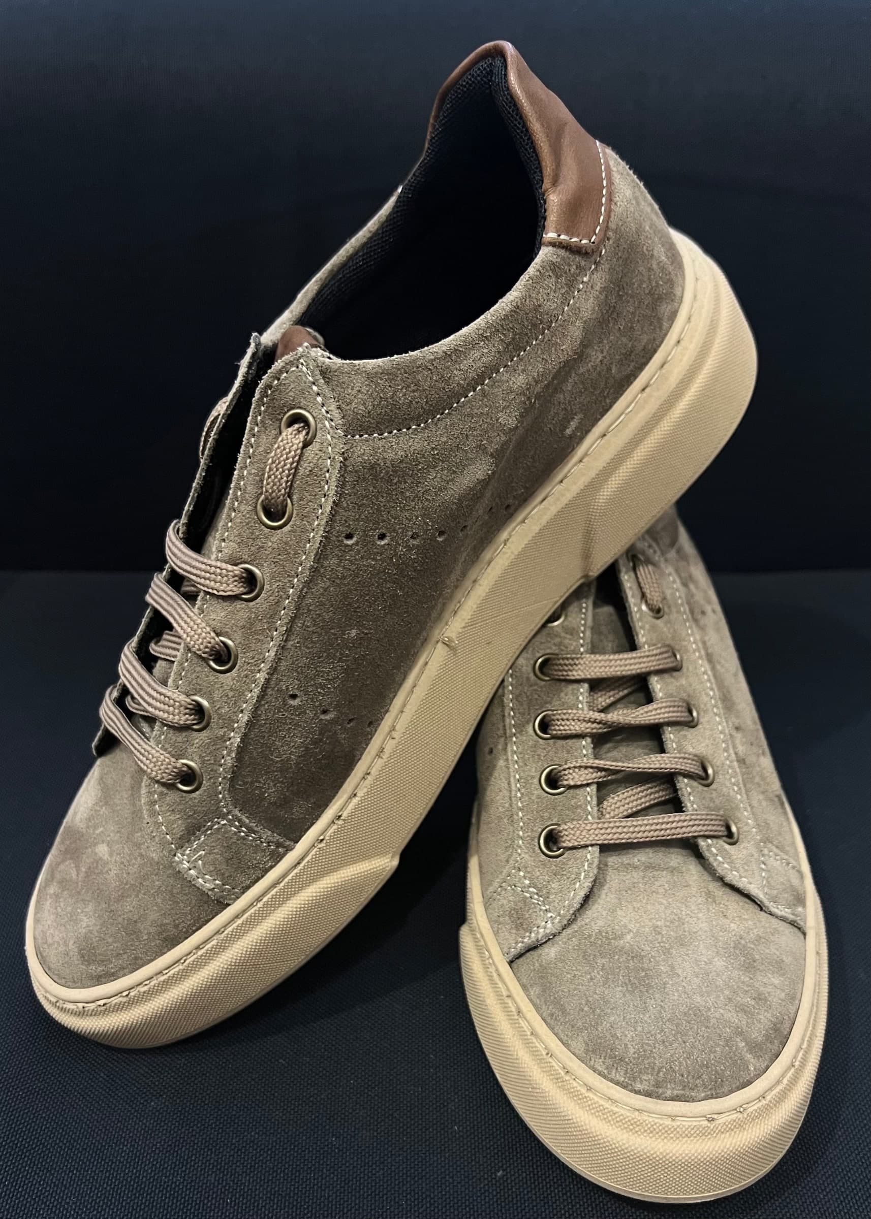 SNEAKER BASSA  CAMOSCIO - 8