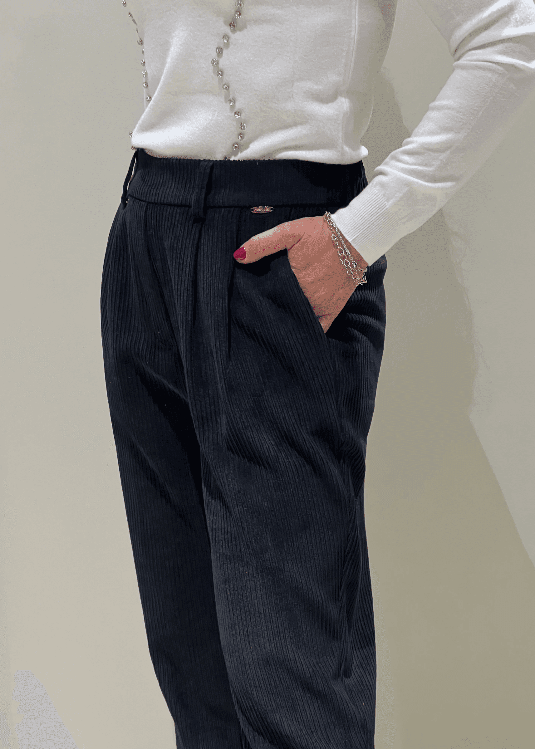 017957 Pantalone 23364 hammer velluto coste - 4