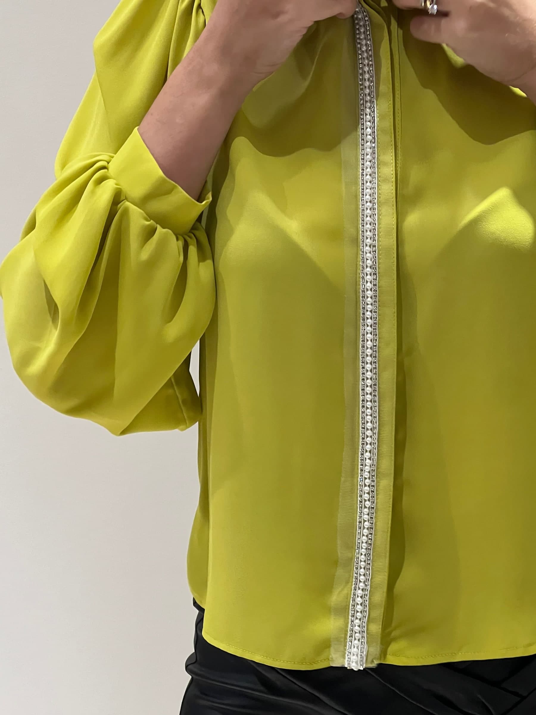 1637S8592 Camicia strass - 2