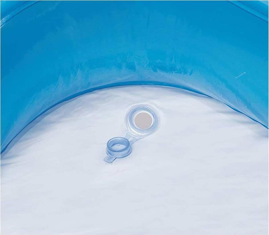 Piscina gonfiabile per bambini 262 x 175 cm da balcone e giardino - 4