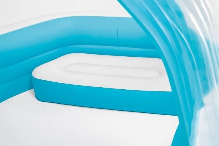 Piscina gonfiabile "Cabana" con spruzzo per bambini 310 x 188 cm - 4