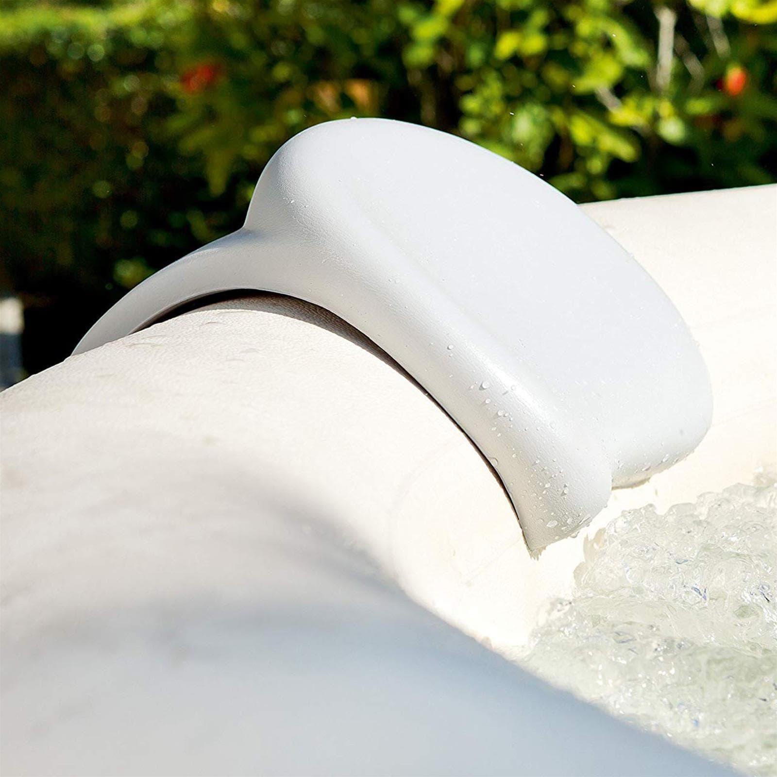 Pz 2 cuscino poggiatesta per vasca idromassaggio piscina spa da da esterno e giardino - 3