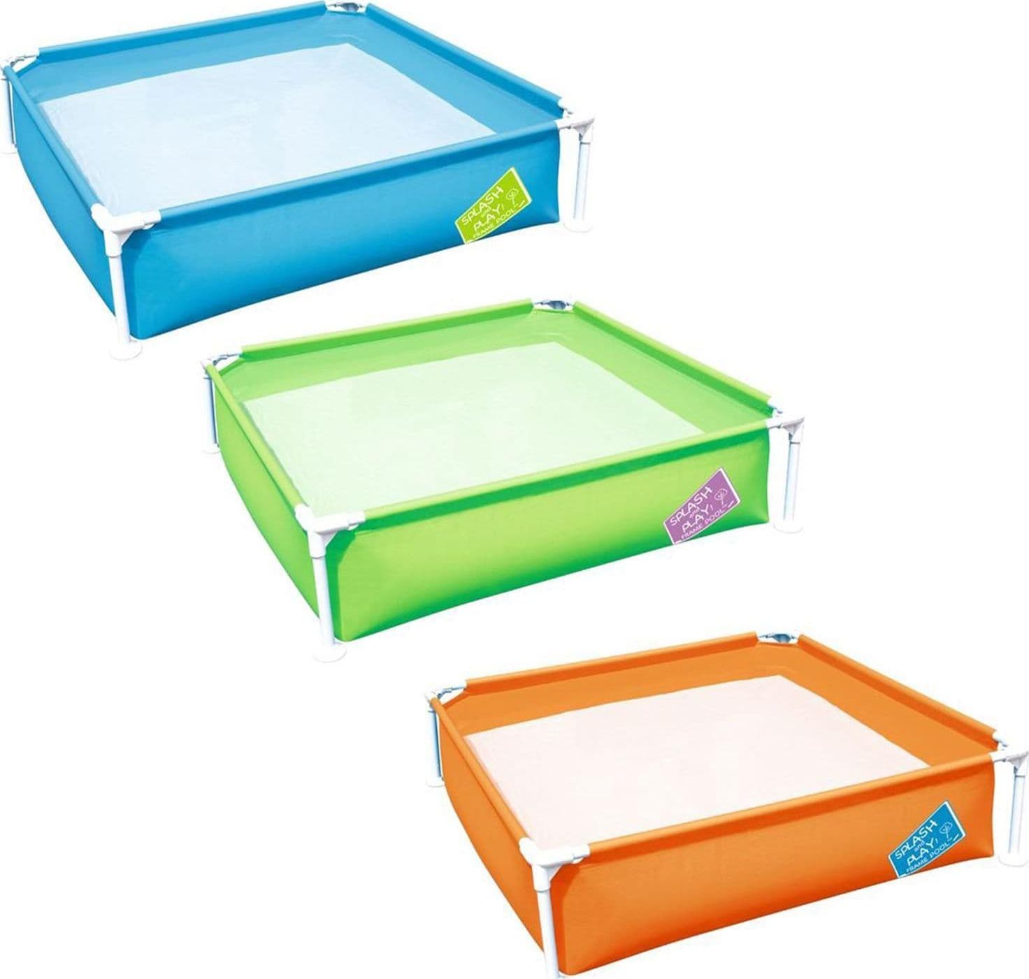 Piscina quadrata 122x122 da giardino balcone mare spiaggia bambino bambina - 9