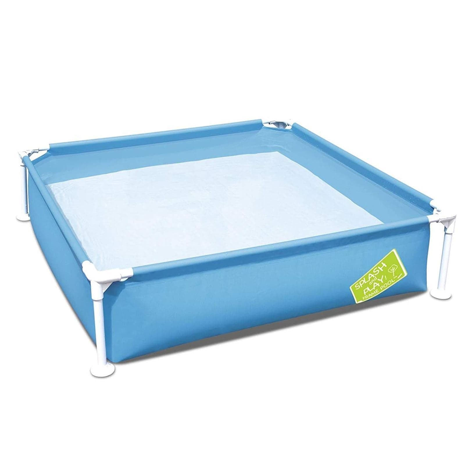 Piscina quadrata 122x122 da giardino balcone mare spiaggia bambino bambina - 2