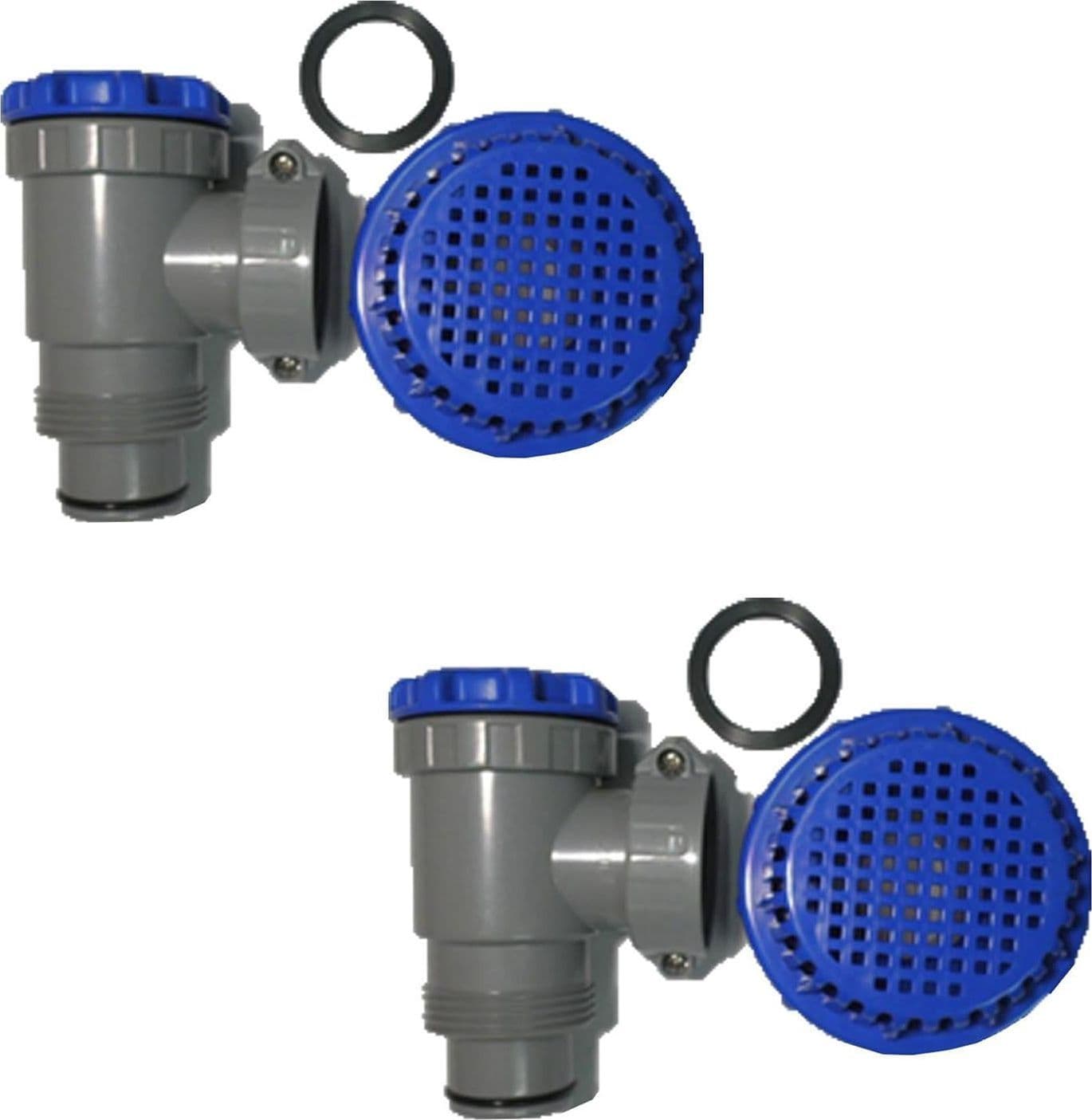 Pz 2 Valvola piscina collegamento saracinesca rubinetto filtro piscine filtri - 2