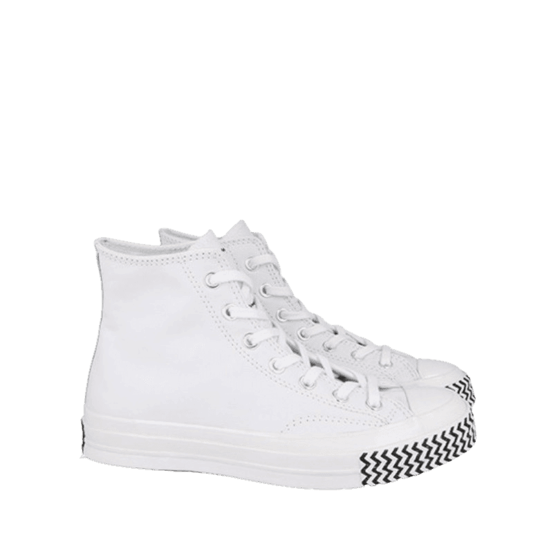 Scarpe Converse Donna Taylor All Star Bianche Sneakers Alte - 5