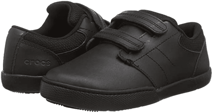 Scarpe Crocs Nere Unisex Bambini con Strappi - 6