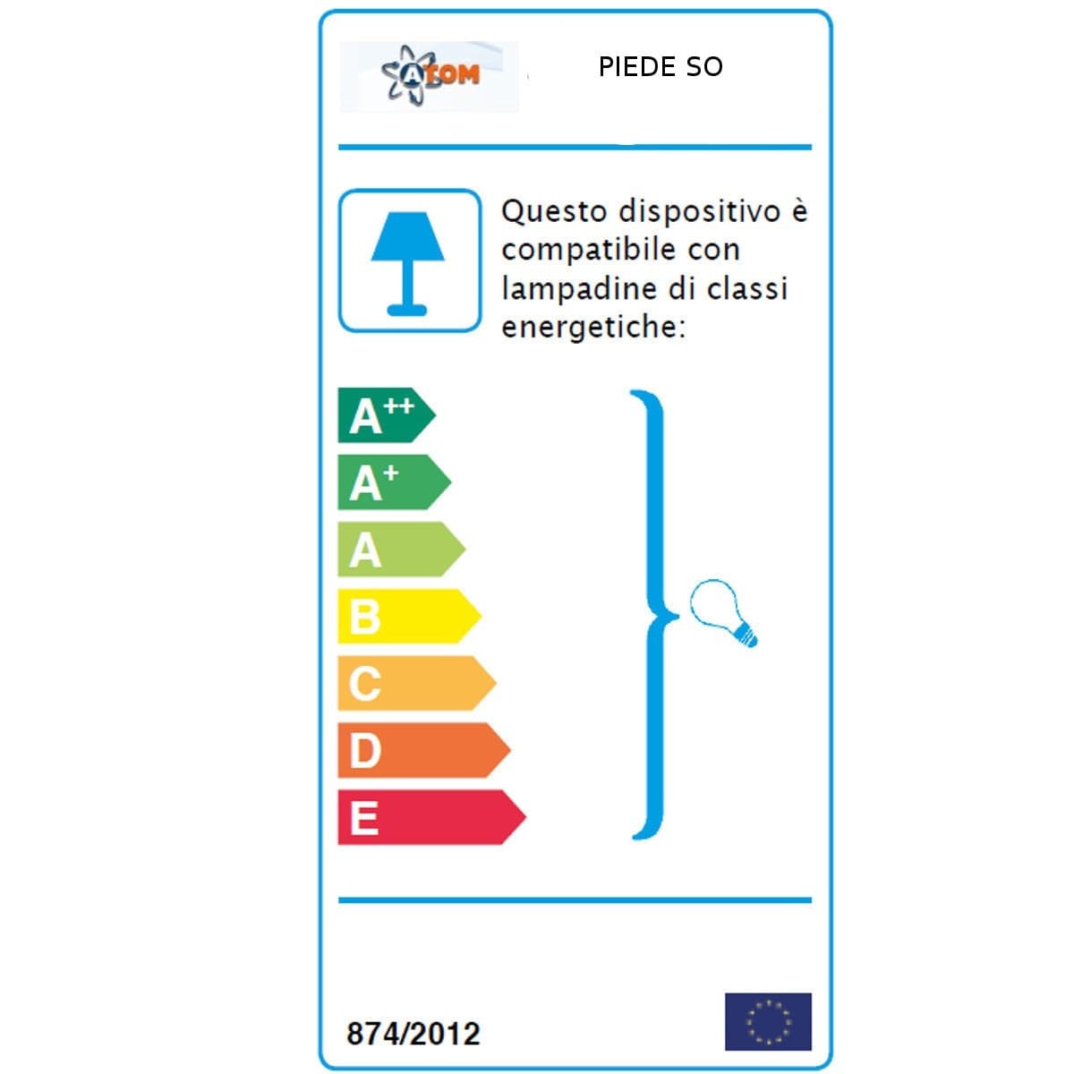 Sospensione AO-PIEDE SO1011 E27 LED cristallo polimero lampadario moderno interno IP20 - 3