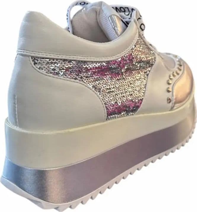 N1 SNEAKERS Love To Love Argento 0000000509 - 2