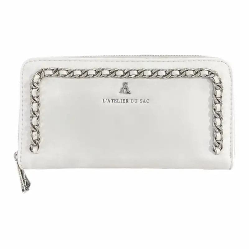 12406-LOV-S2A Portafoglio L'Atelier du Sac Bianco 0000000517 - 3