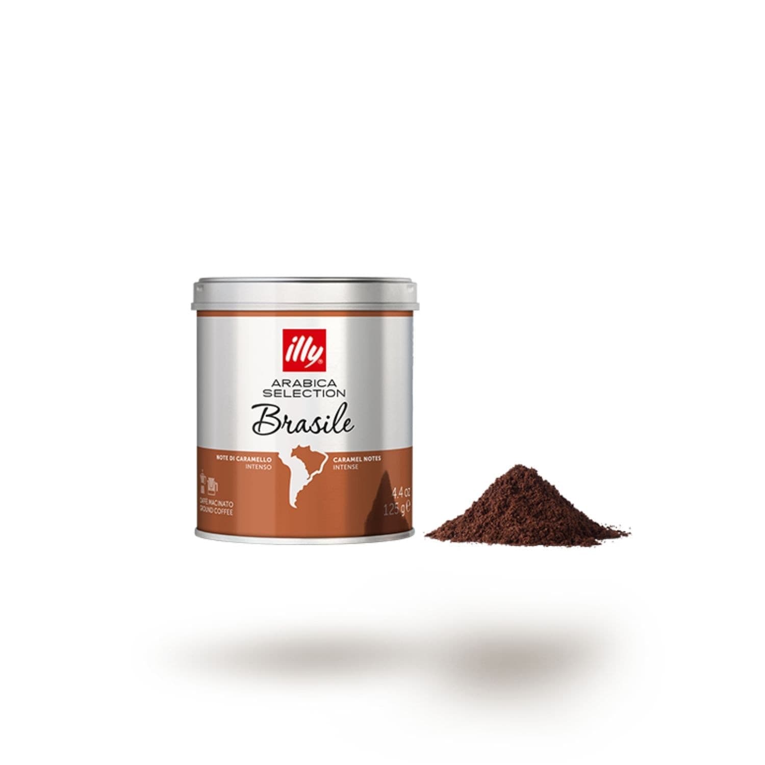 illy Caffe' Macinato Brasile 125g Barattolo Metallo - 2