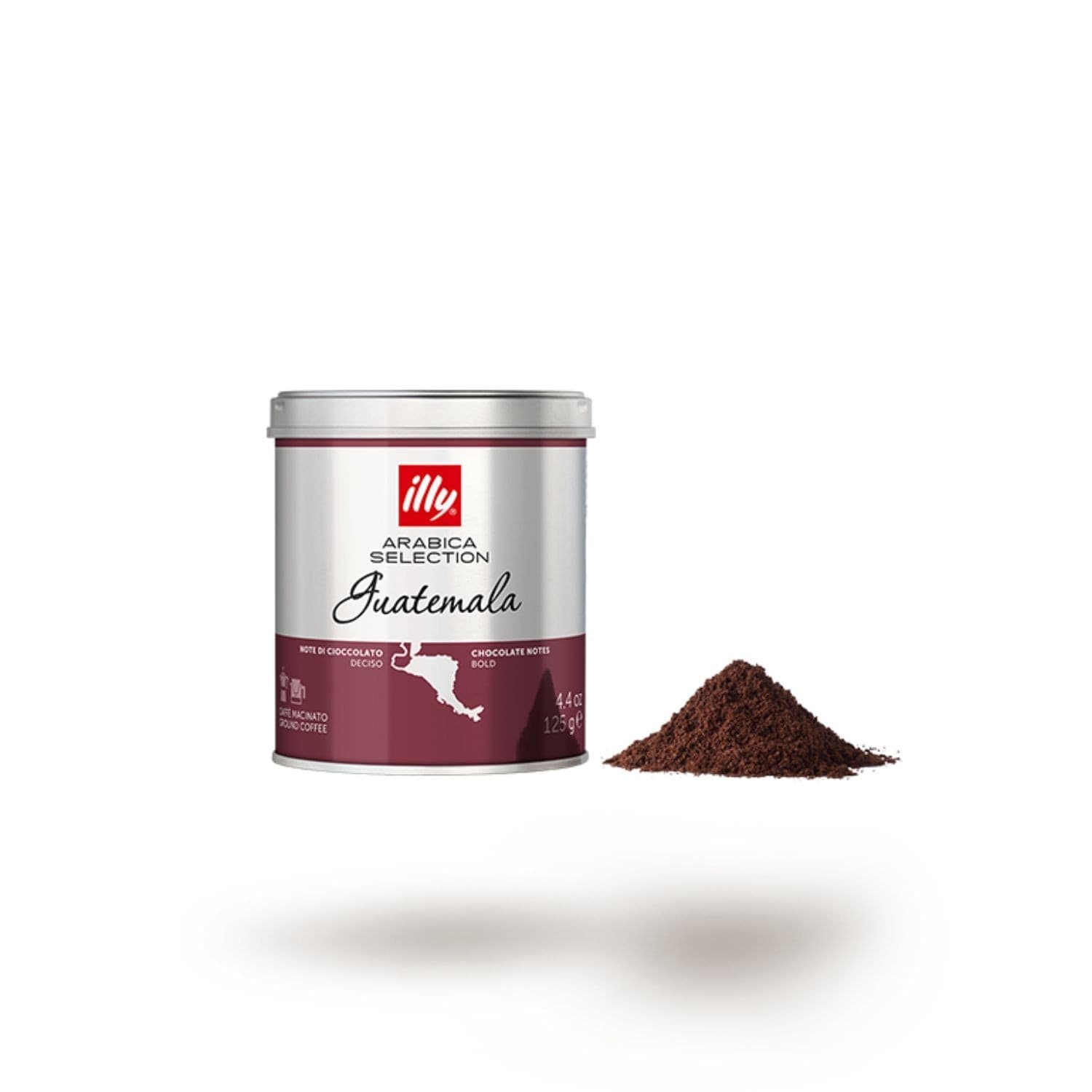 illy Caffe' Macinato Guatemala 125g Barattolo