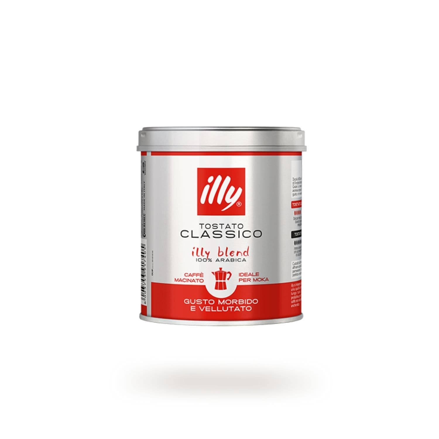 illy Caffe' Macinato Classico 125g Barattolo Metallo - 1
