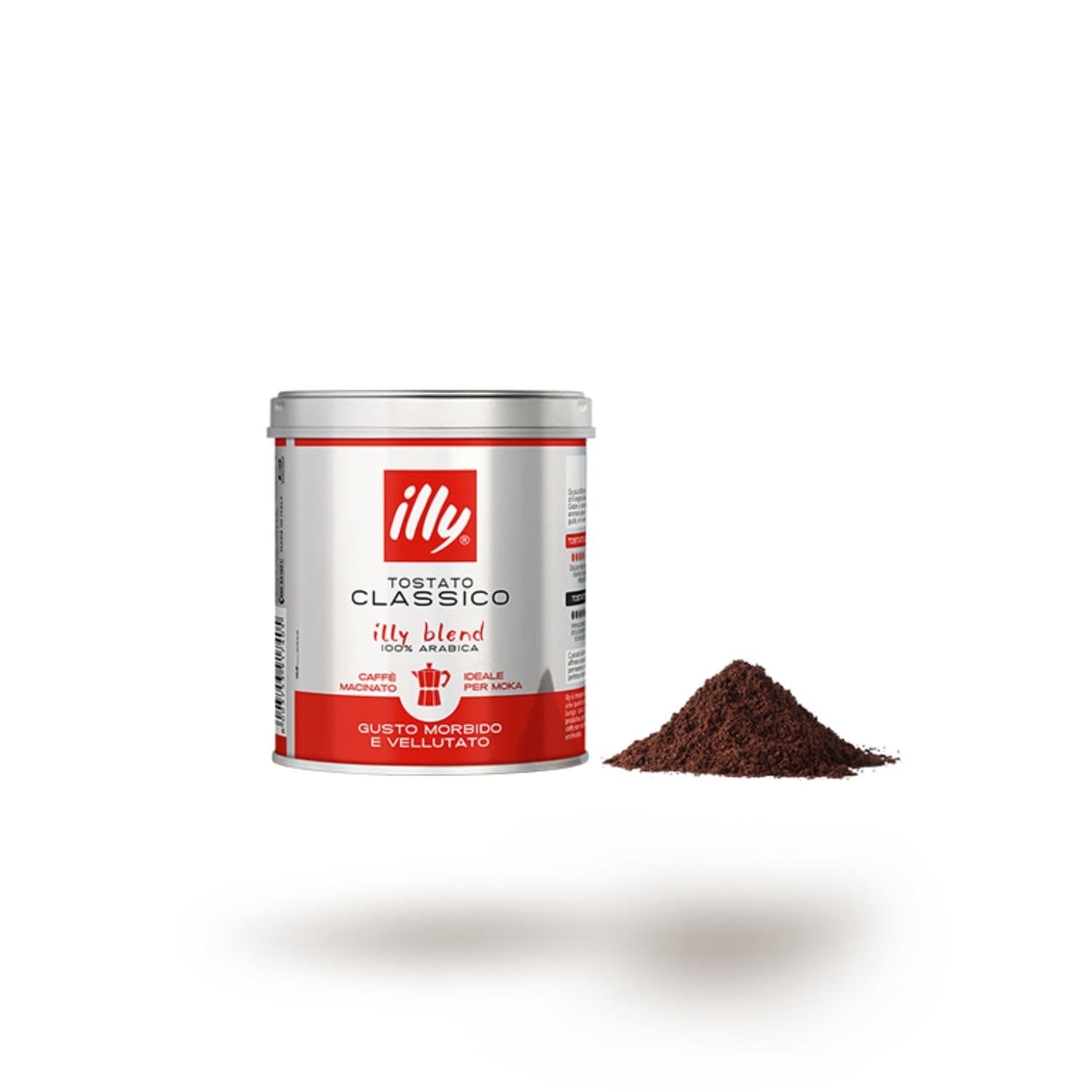 illy Caffe' Macinato Classico 125g Barattolo Metallo - 2