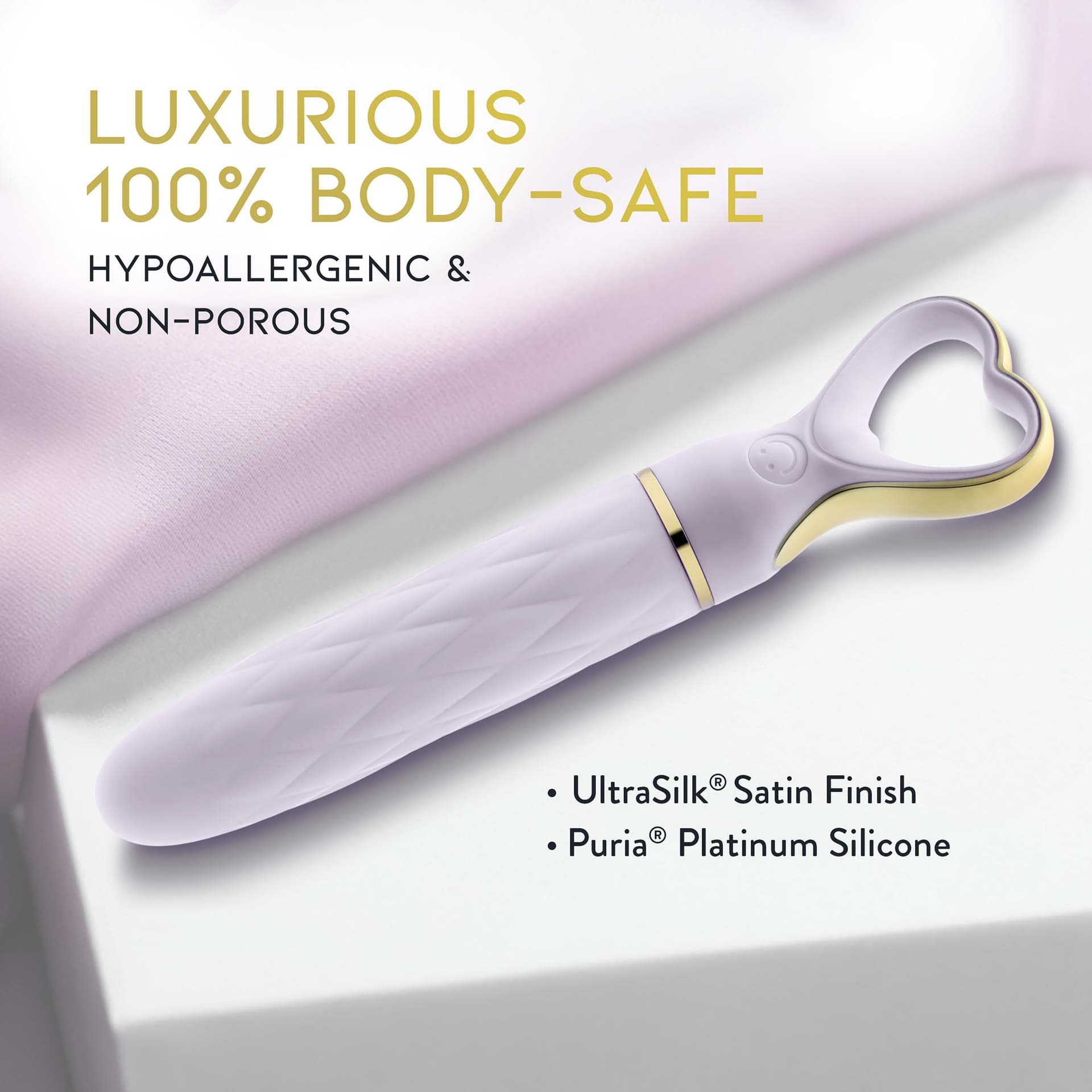 Vibratore a cuore Heartthrob Silicone Puria® + UltraSilk® USB idea regalo 10 modalità idea regalo - 6