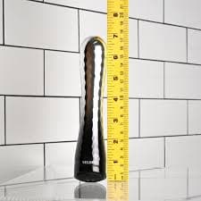 Vibratore Lusso Cromo Silverado 17,8 cm 10 modalità silicone idea regalo top - 3