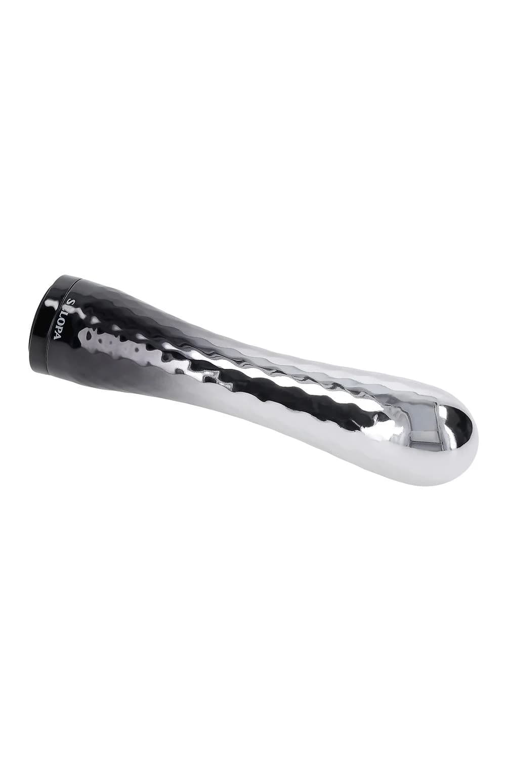 Vibratore Lusso Cromo Silverado 17,8 cm 10 modalità silicone idea regalo top - 9