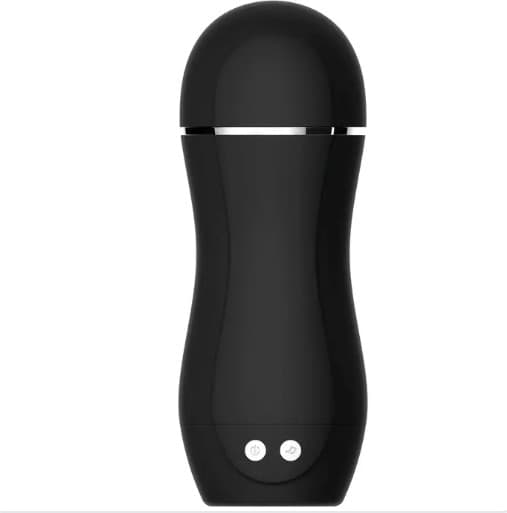 Shequ Ultra Soft Stroker Vagina Masturbatore Vibrante USB Tiny Man 10 X vibrazioni - 6