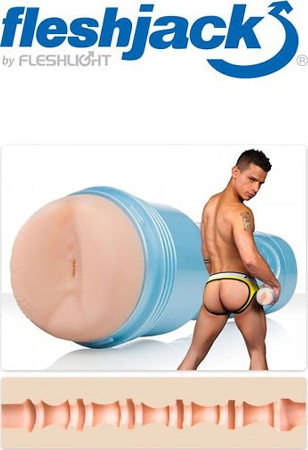 Fleshjack Boys Brent Everett Ecstasy Masturbatore Uomo SuperSkin 25 cm - 5