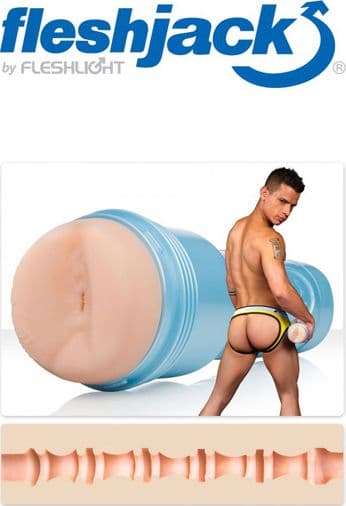 Fleshjack Boys Brent Everett Ecstasy Masturbatore Uomo SuperSkin 25 cm - 5