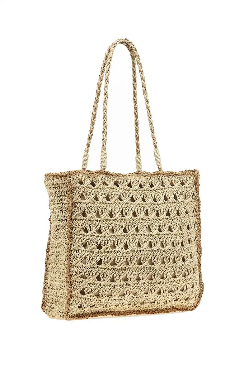 VERDE FASHION | Borsa paglia - 4