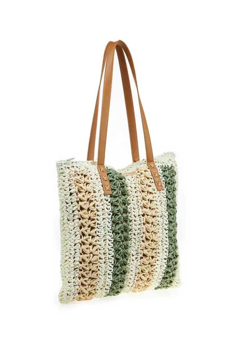 VERDE FASHION | Borsa paglia - 5
