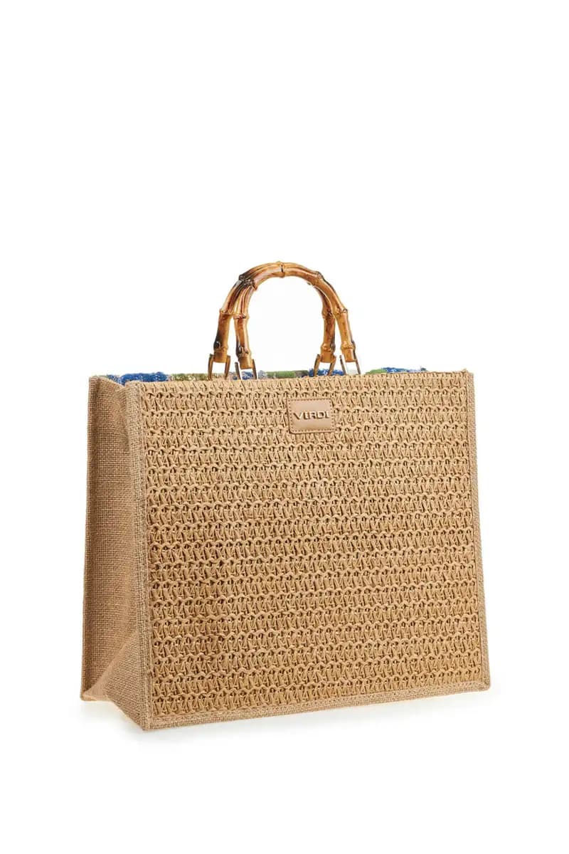 VERDE FASHION | Borsa paglia - 4