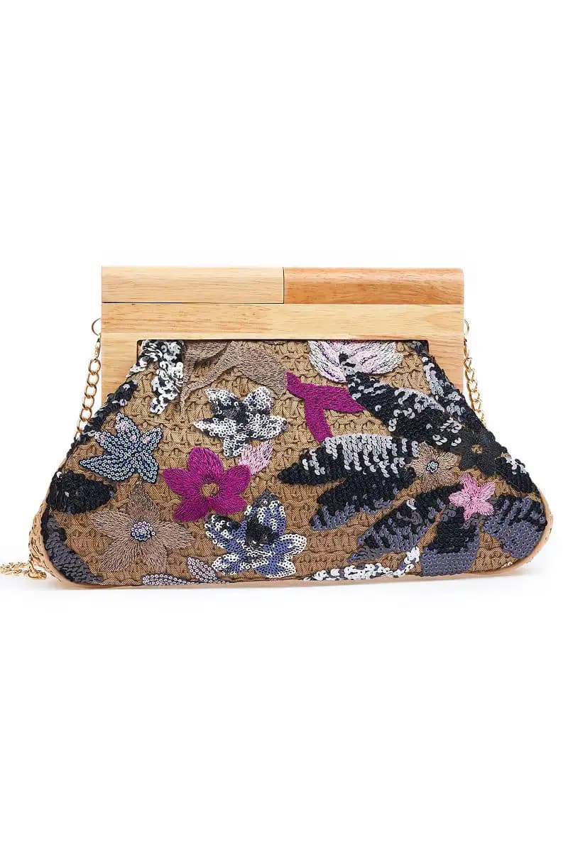 VERDE FASHION | Pochette paglia - 3