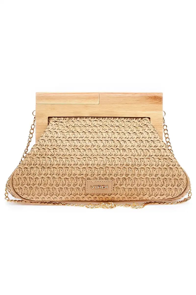 VERDE FASHION | Pochette paglia - 4