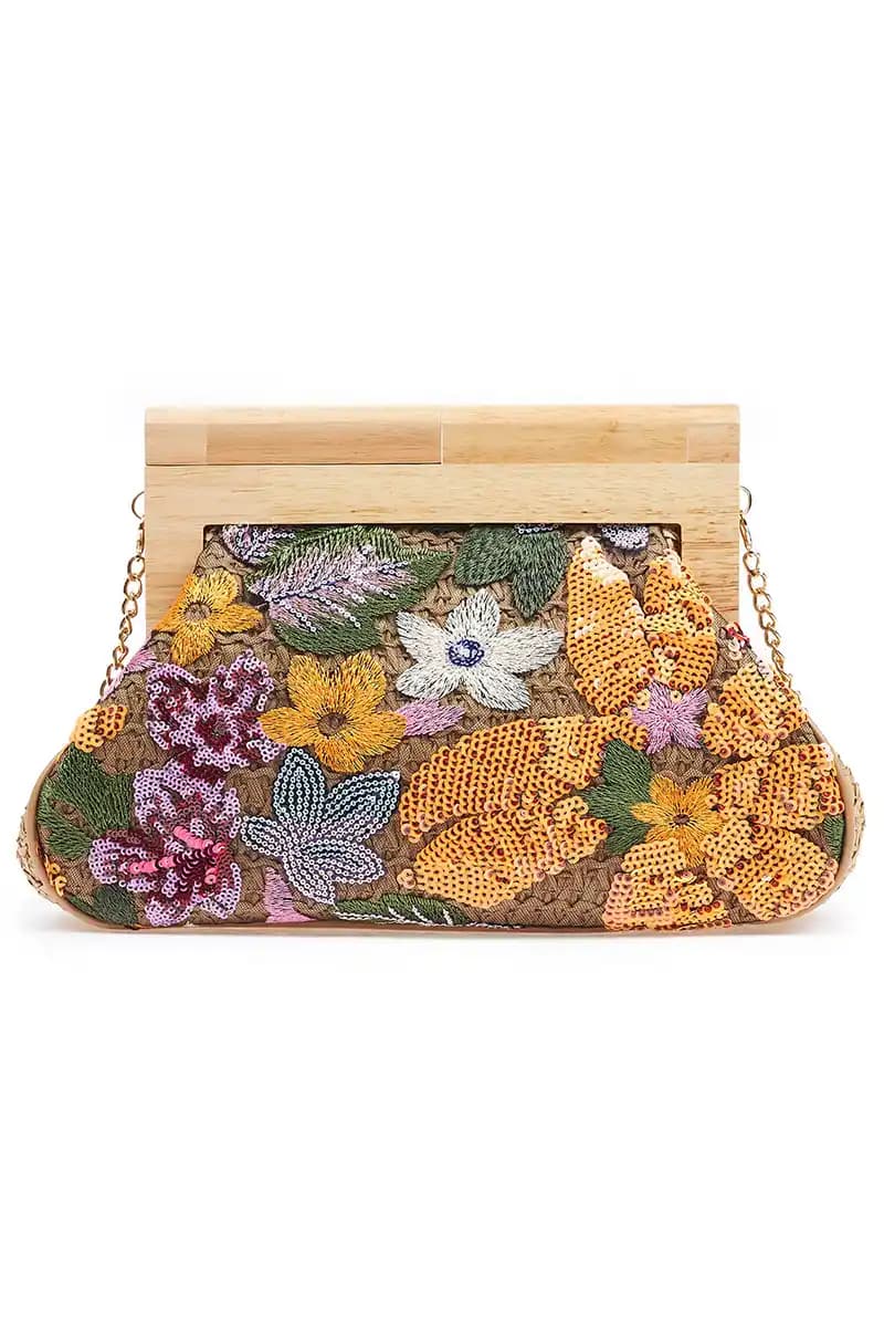 VERDE FASHION | Pochette paglia - 6
