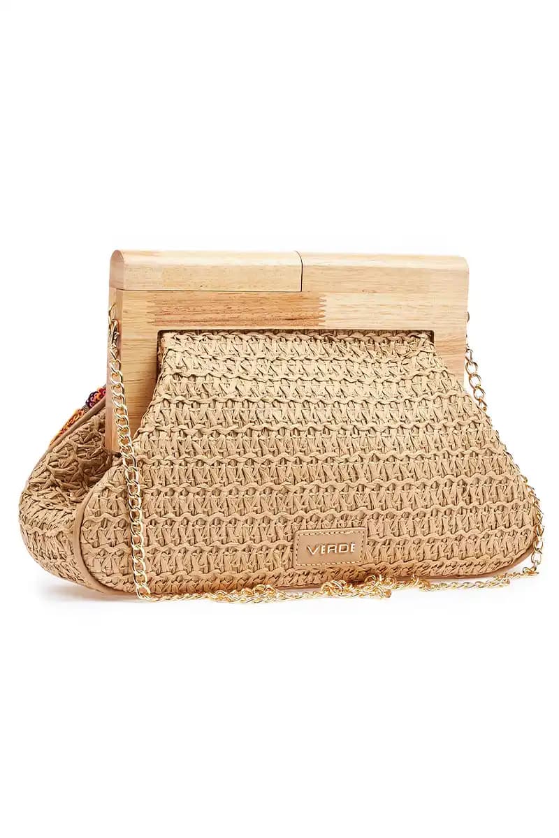 VERDE FASHION | Pochette paglia - 7