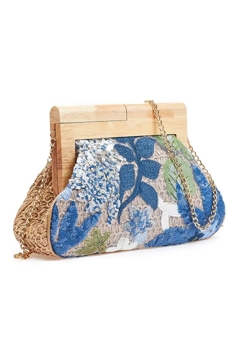 VERDE FASHION | Pochette paglia - 8