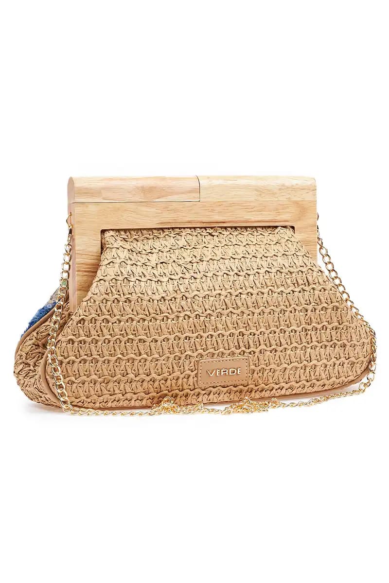 VERDE FASHION | Pochette paglia - 10
