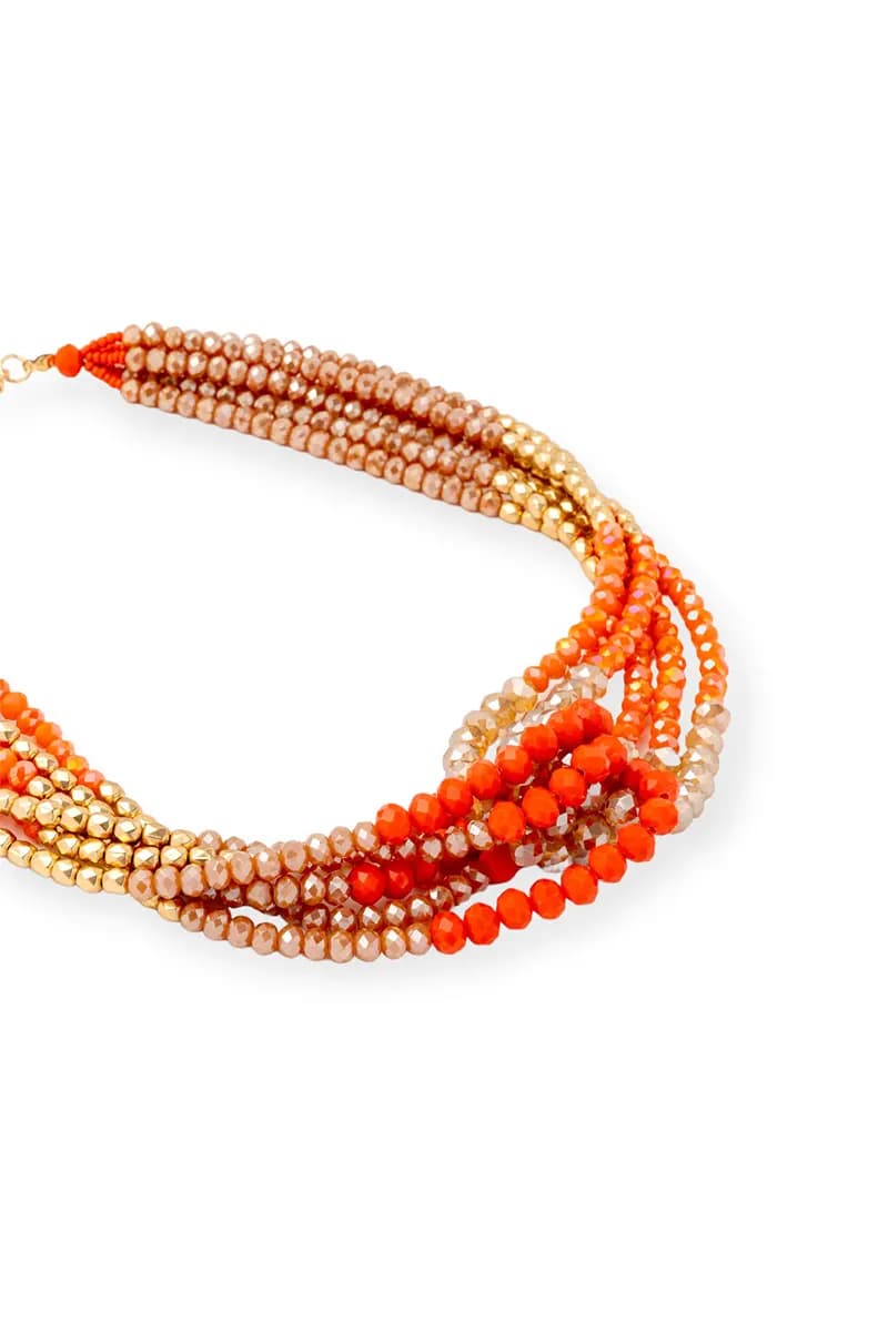 MYA ACCESSORIES | Collana multifilo intrecciata - 2