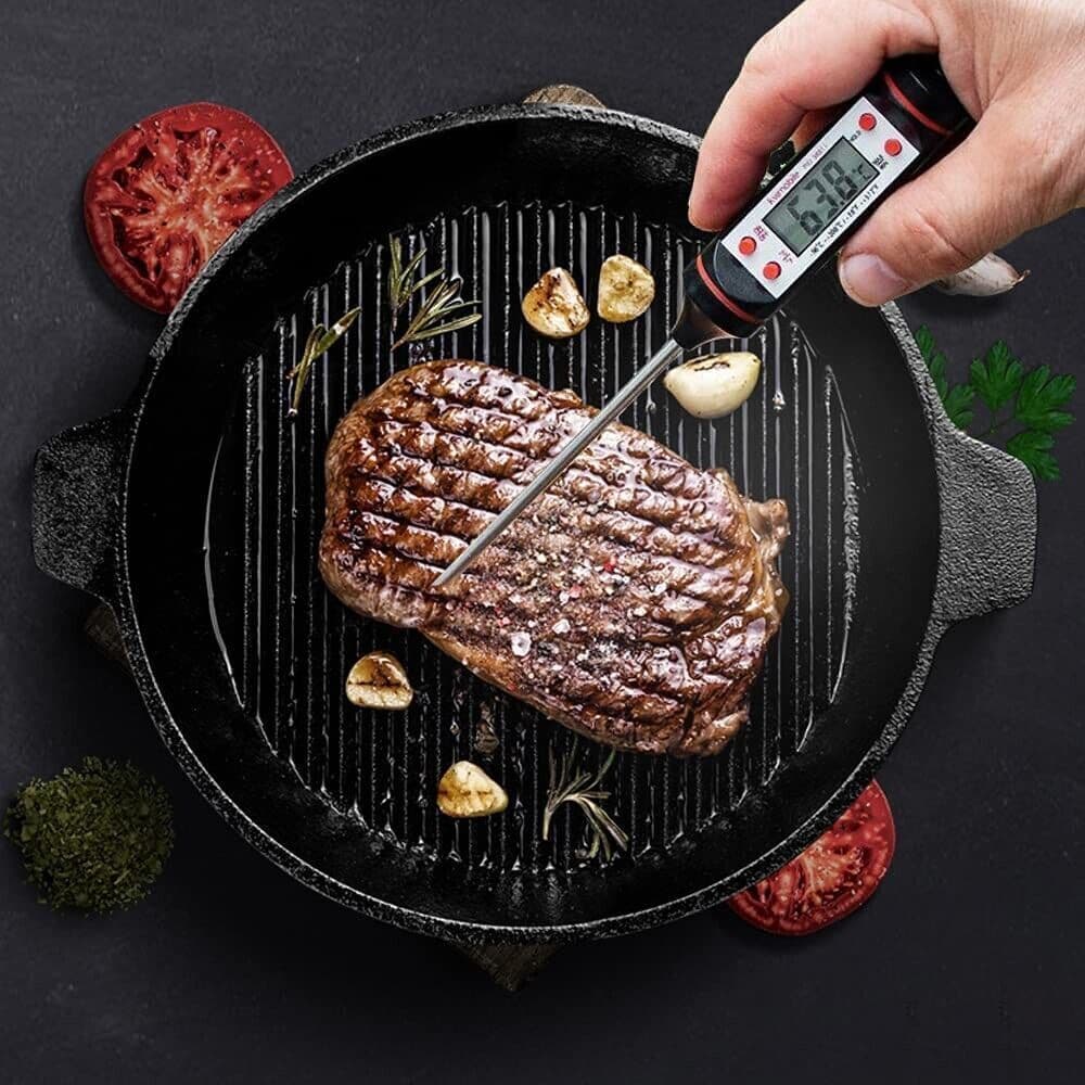 Termometro da cucina, Termometro a sonda con sonda lunga, Termometro da cucina - 3