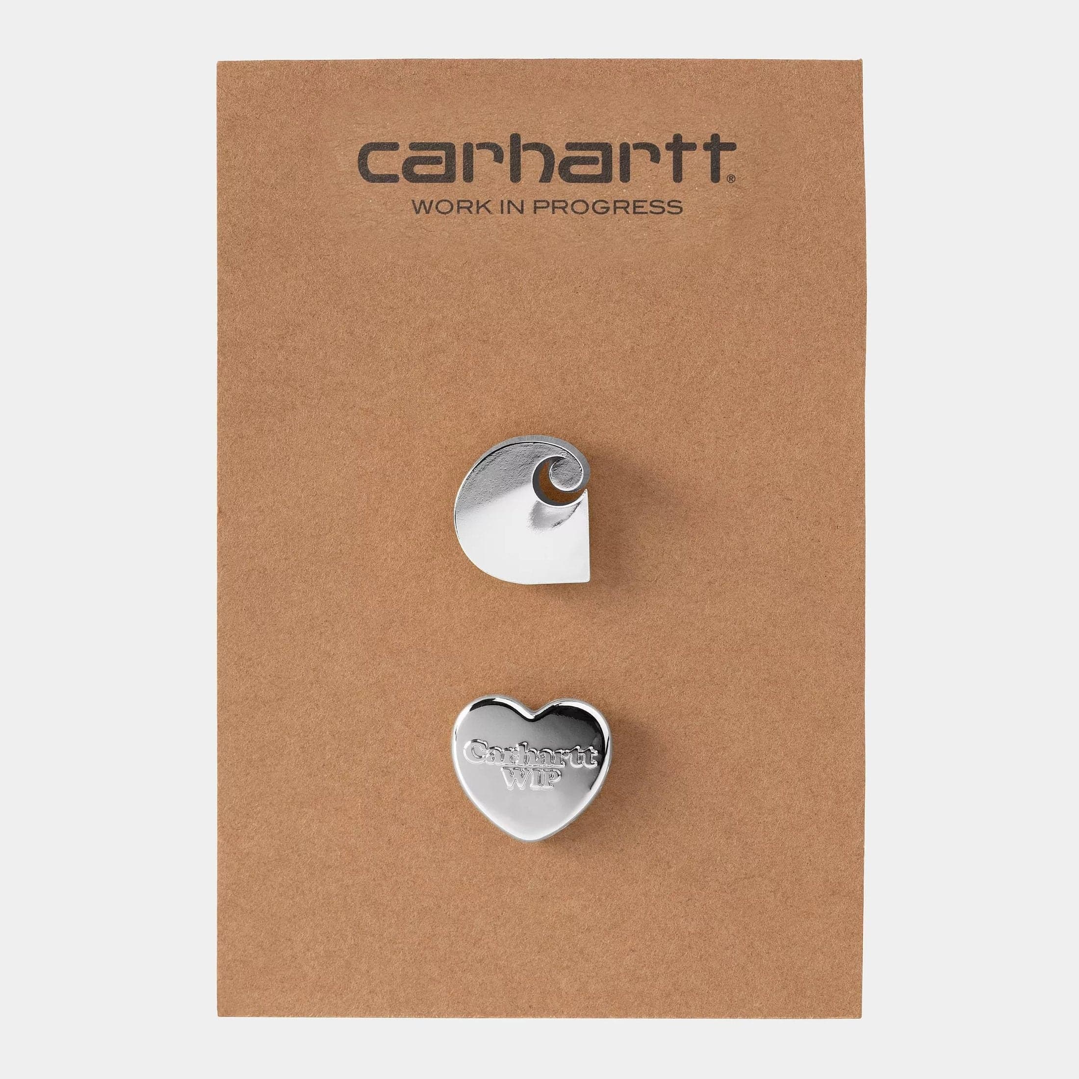 Spille Carhartt Pins Set silver - 3