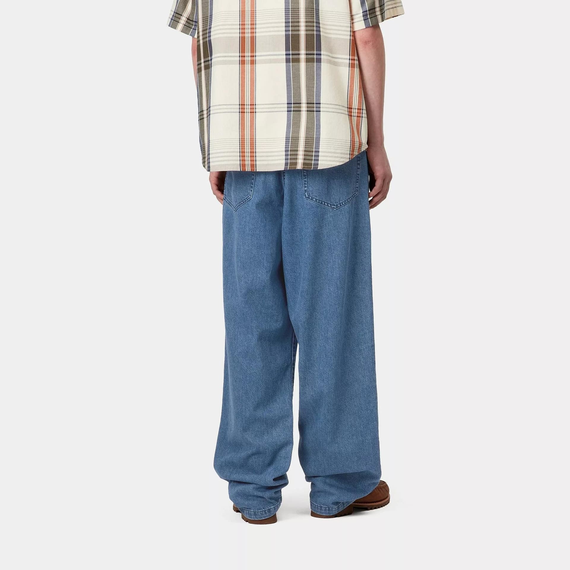 Pantaloni Carhartt Lucas blue denim - 4