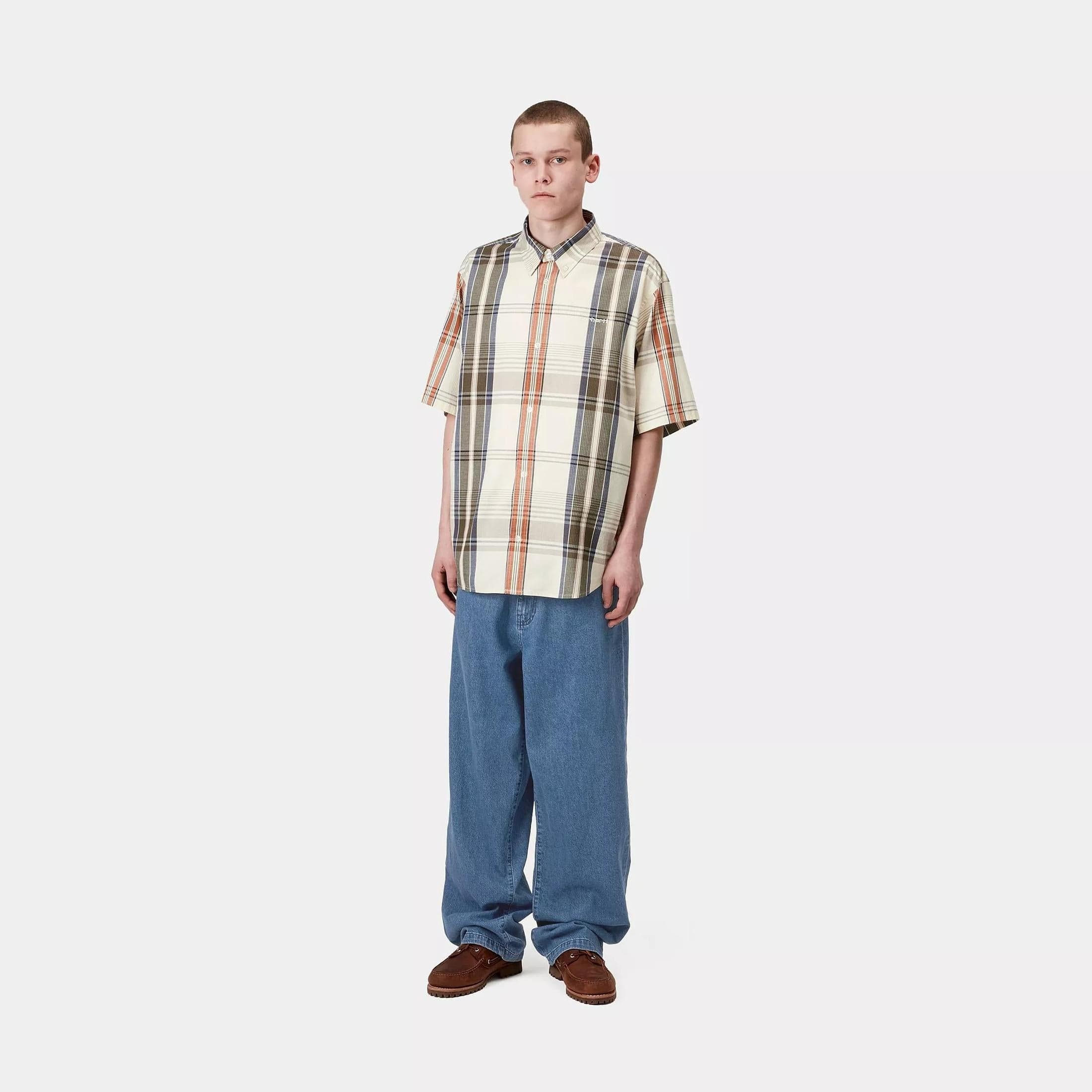 Pantaloni Carhartt Lucas blue denim - 5