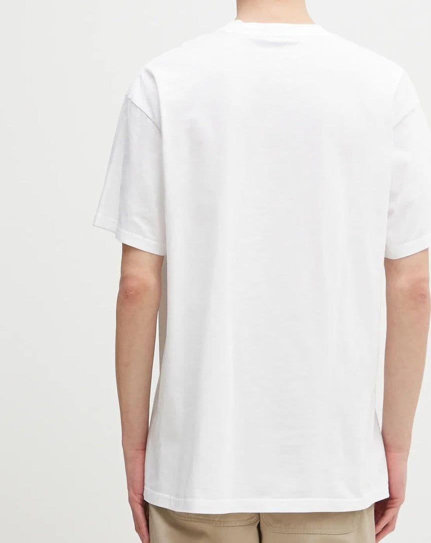 T-shirt Carhartt Lecture white wash - 4