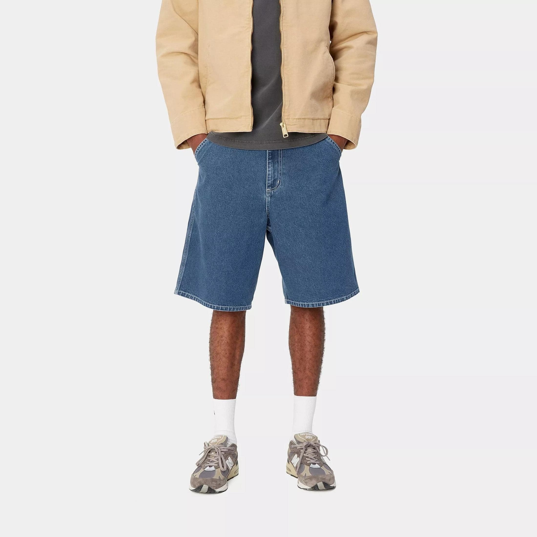 Shorts Carhartt Simple blue stone wash - 3
