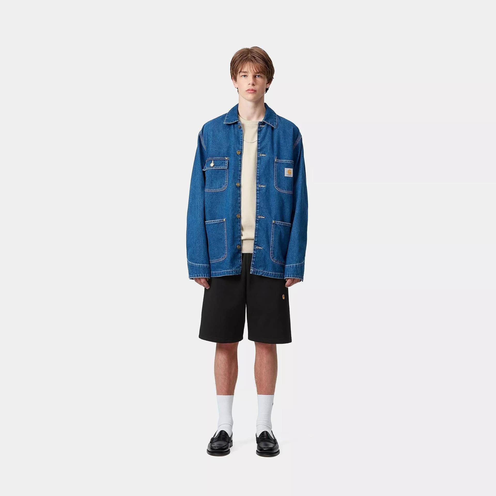 Shorts Carhartt Chase Sweat black gold - 5