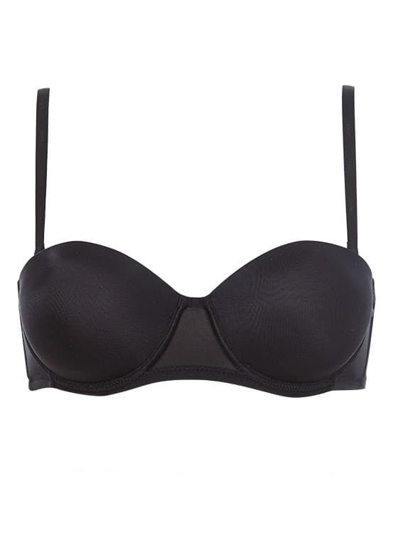 Reggiseno fascia graduata spalline staccabili pura coppa b lormar - 3
