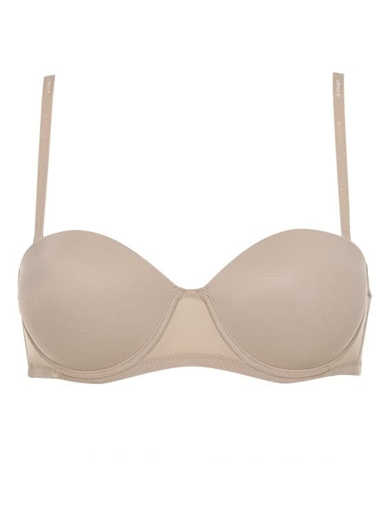 Reggiseno fascia graduata spalline staccabili pura coppa b lormar - 7