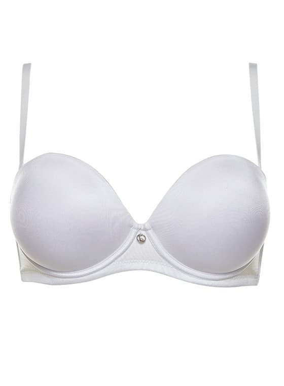 Reggiseno fascia super volume 2 taglie double extra coppa b lormar - 2