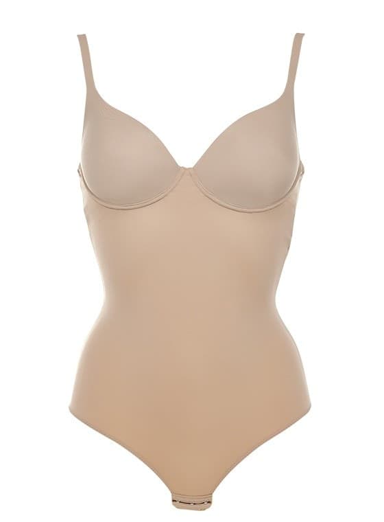 Body imbottito in microfibra mousse - 2