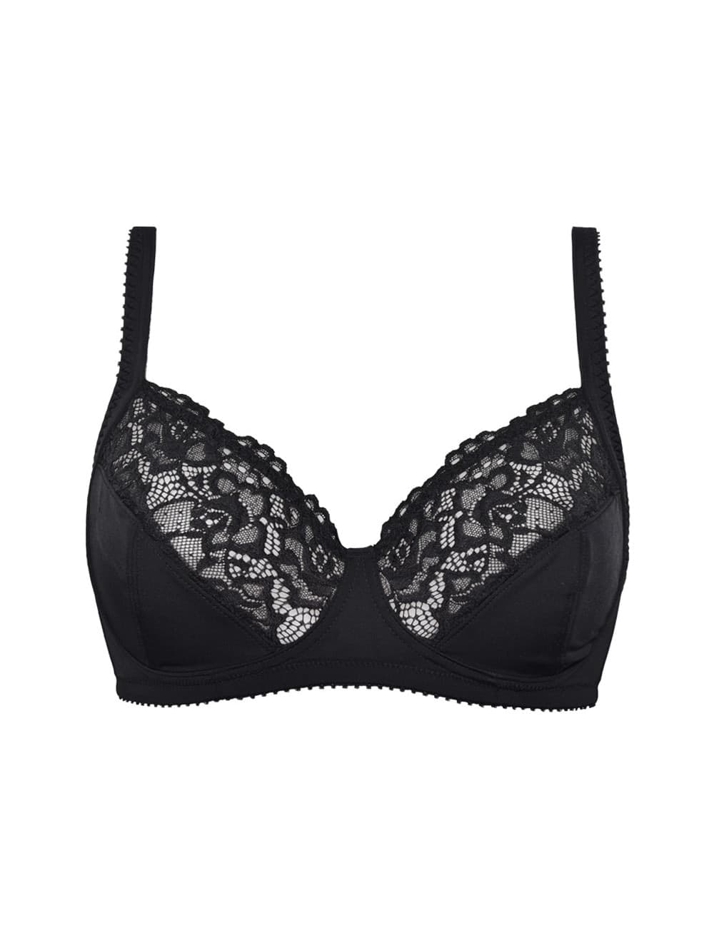 Reggiseno francese, foderato in cotone, senza ferretto - 940 - SièLei - 2