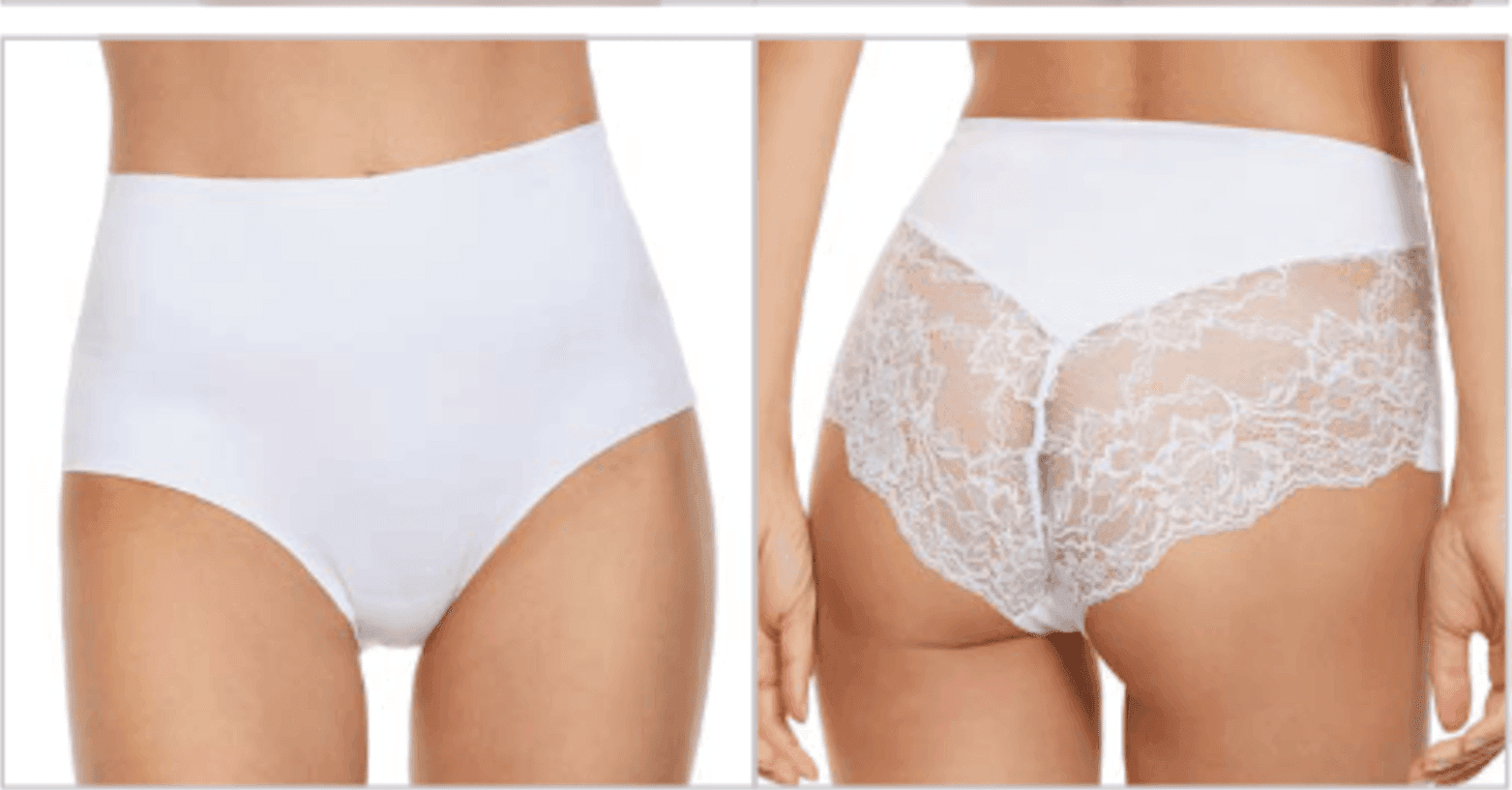 Slip donna jadea midi in pizzo senza cuciture 8016 - 1