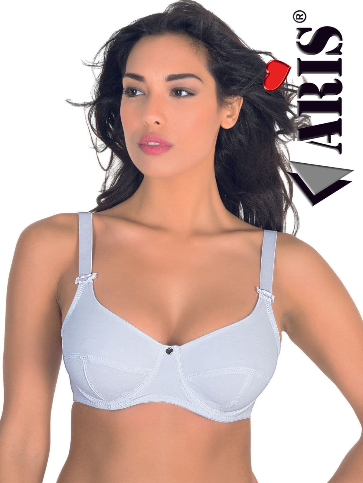 Reggiseno donna monica in microfibra coppa c aris - 1